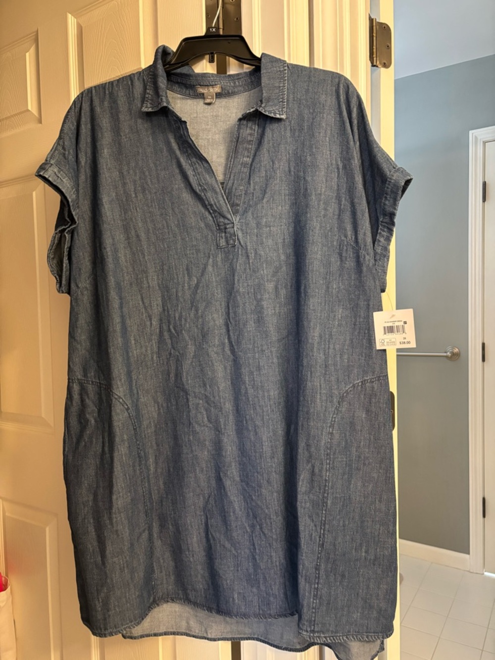 Falls Creek Blue Denim Tunic